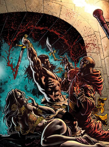 SAVAGE SWORD OF CONAN REFORGED #8 CVR C IAN CHURCHILL VIRGIN CARDSTOCK VAR (MR)