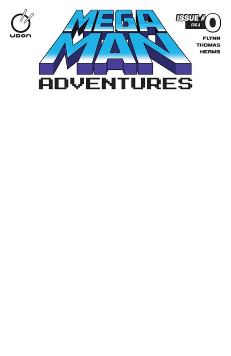 MEGA MAN ADVENTURES #0 (ONE SHOT) CVR D BLANK SKETCH VAR