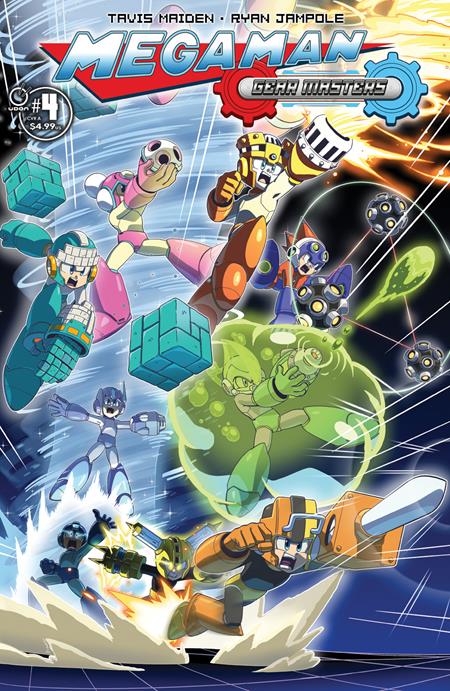 MEGA MAN GEAR MASTERS #4 (OF 5) CVR A RYAN JAMPOLE