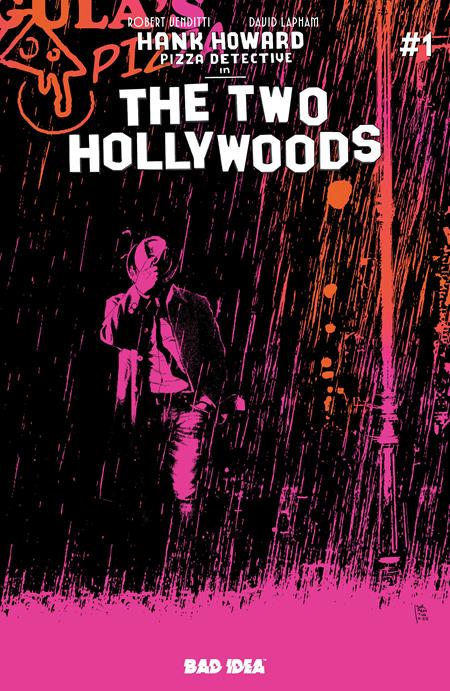 HANK HOWARD, PIZZA DETECTIVE: THE TWO HOLLYWOODS #1 (OF 2) CVR C ANDREA SORRENTINO VAR