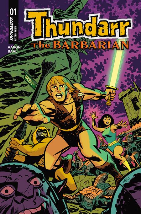 THUNDARR THE BARBARIAN #1 CVR F MICHAEL CHO FOIL VAR