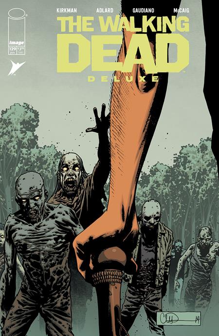 WALKING DEAD DELUXE #129 CVR B CHARLIE ADLARD & DAVE MCCAIG VAR (MR)
