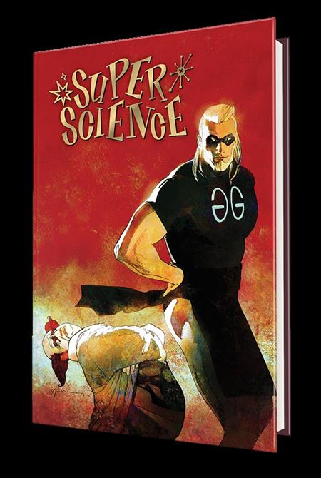 SUPER SCIENCE HC VOL 01 BILL SIENKIEWICZ PREMIERE ED WITH GOLD FOIL SLIPCASE Solicited Thru Other Distributors