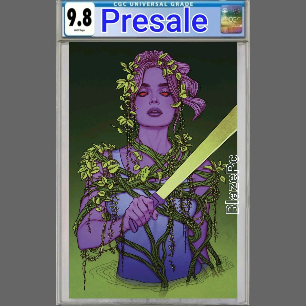 Swamp Thing Is Killing The Children #1 CGC 9.8 Cover F Frison GITD Glow PRESALE