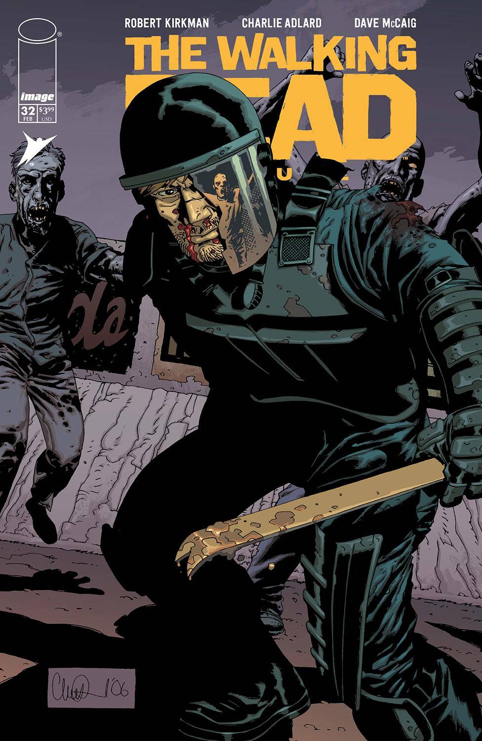 Walking Dead Deluxe #32 Cover A B C Variant Set Options NM