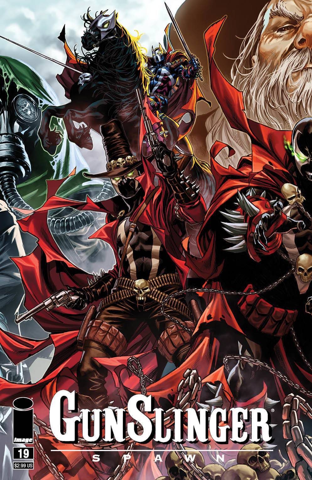 Gunslinger Spawn #19 Cover A B Variant Set Options Image Comics 2023 NM