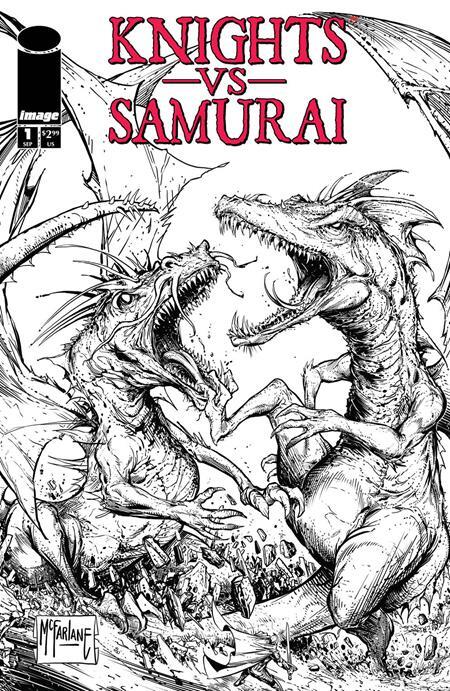 Knights Vs Samurai #1 Cover A C Variant Set Options McFarlane Image Comics NM