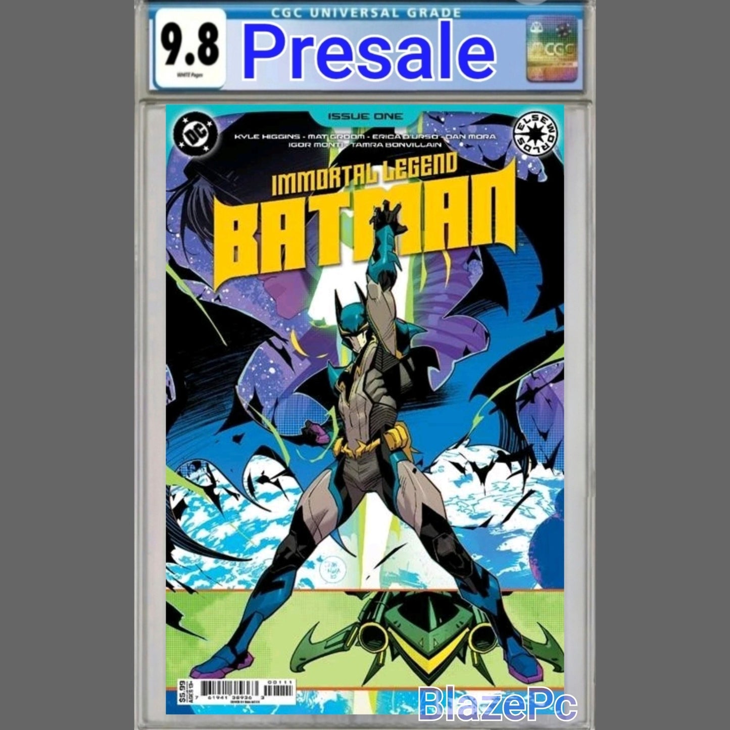 Immortal Legend Batman #1 CGC 9.8 Dan Mora Cover A 1st Print DC 2025 PRESALE