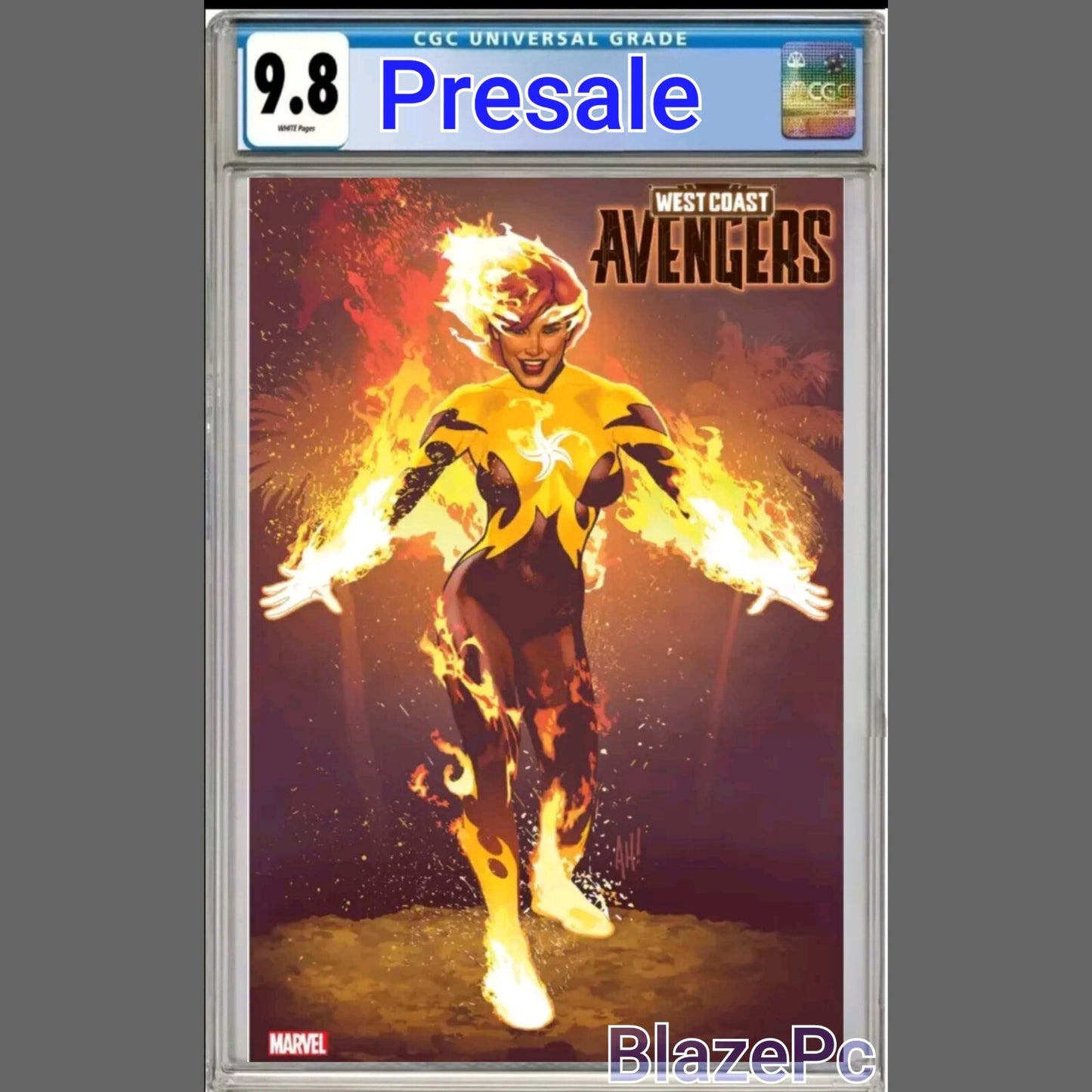West Coast Avengers #1 CGC 9.8 Adam Hughes FOIL Variant 2024 PRESALE