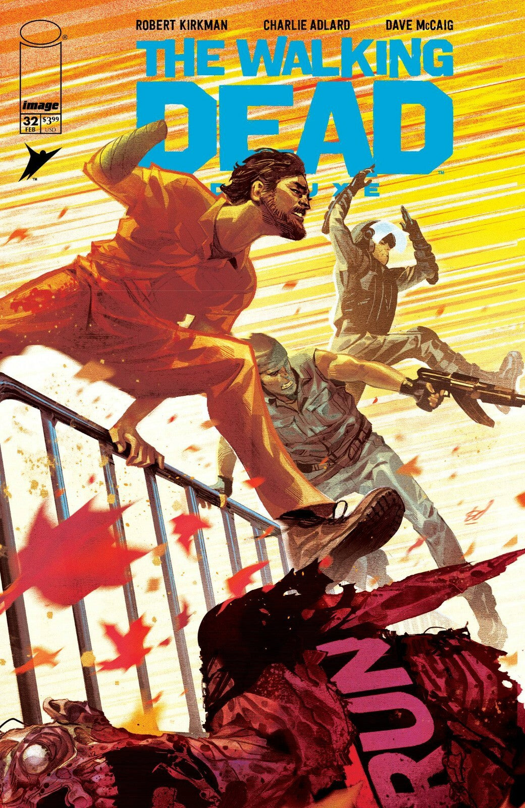 Walking Dead Deluxe #32 Cover A B C Variant Set Options NM