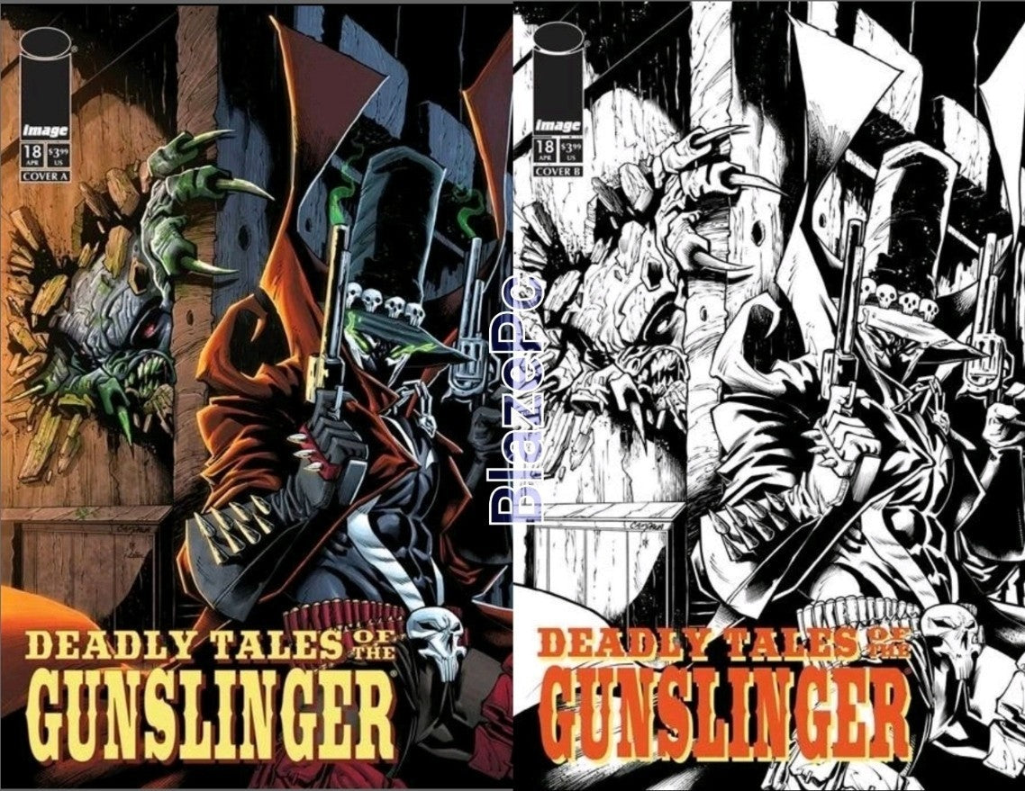 Deadly Tales of Gunslinger Spawn #18 A B Variant Set Options Image Presale 9/9