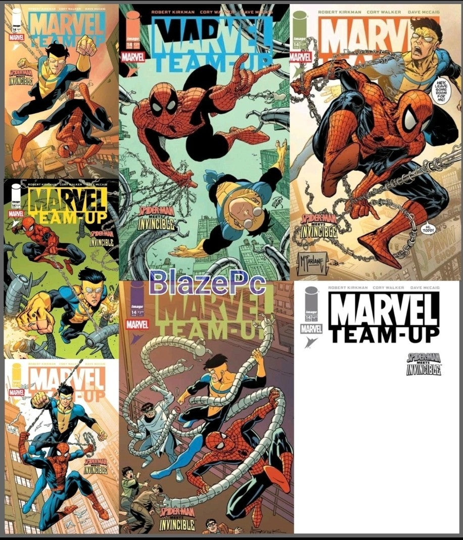 Marvel Team Up #14 Facsimile Cover A B C D E F G Variant Set Options Presale 3/4