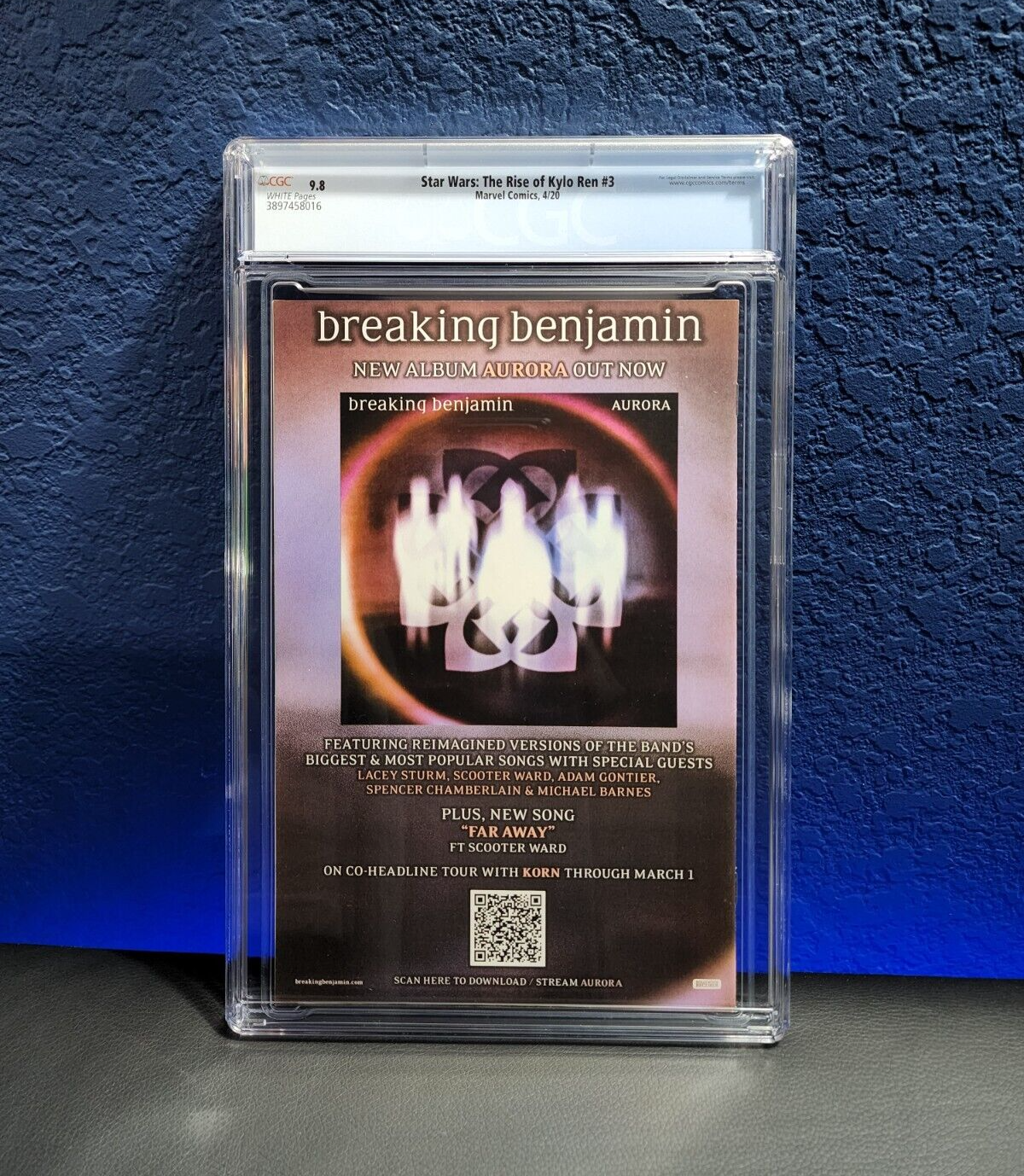 Star Wars The Rise of Kylo Ren #3 CGC 9.8 Clayton Crain 1st Avar Kriss 2020