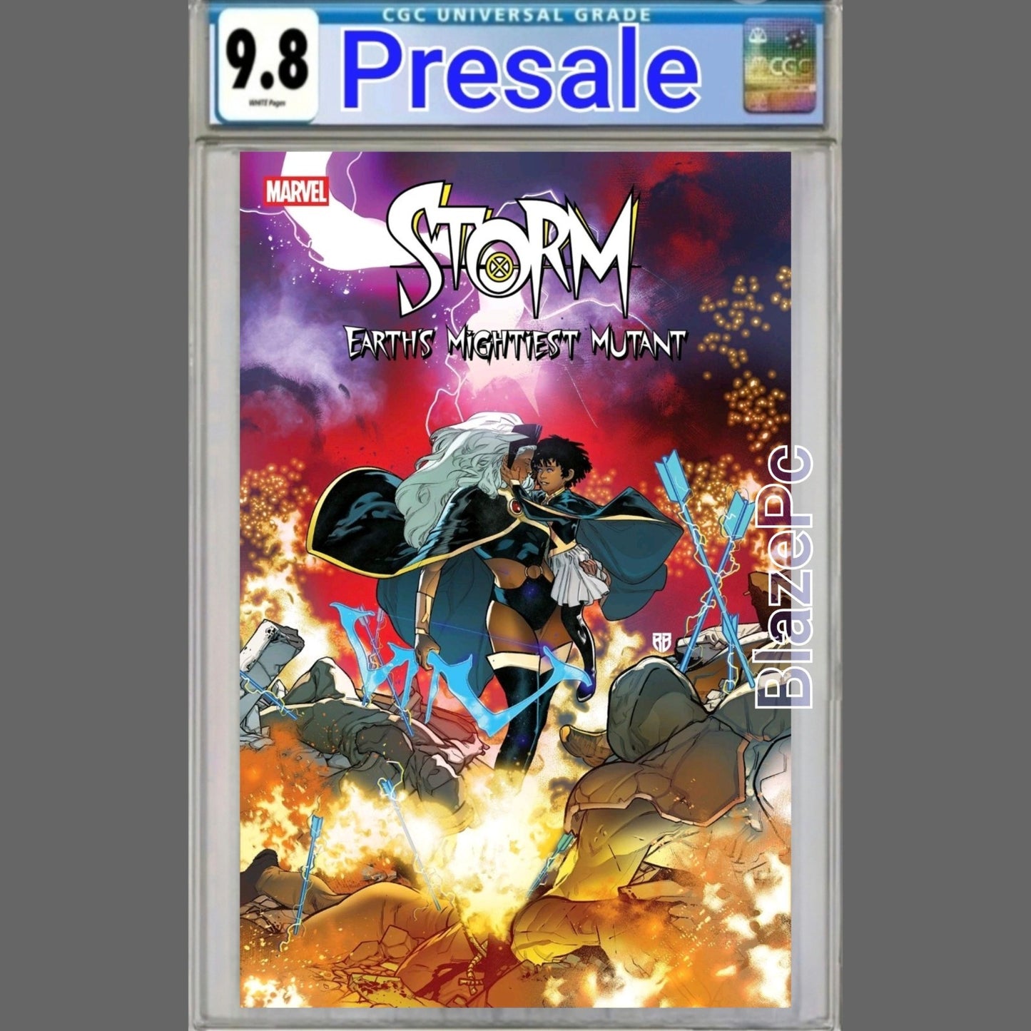 Storm Earths Mightiest Mutant #4 CGC 9.8 Cover A Silva Variant 2026 PRESALE