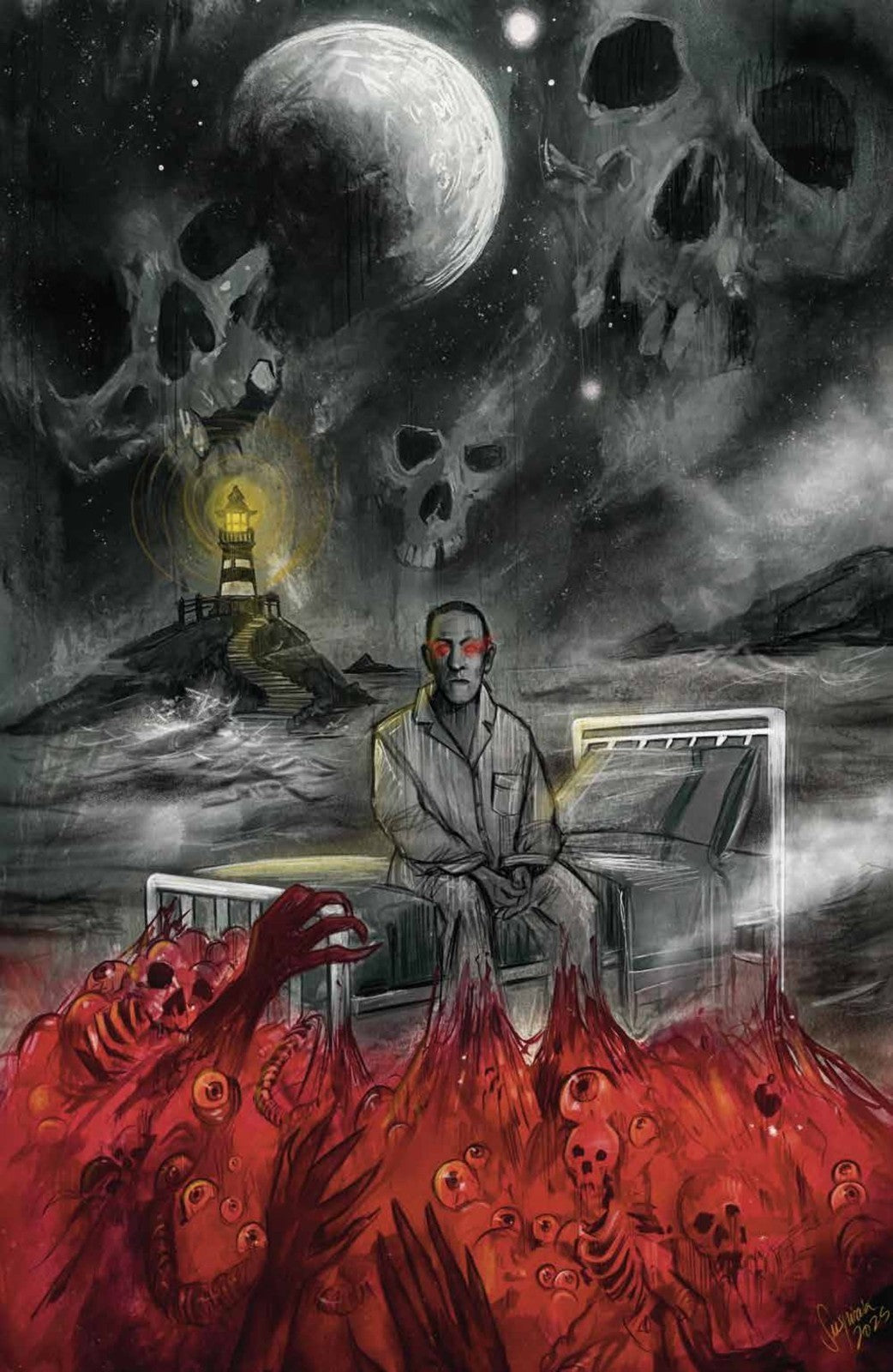 The Last Day of H.P. Lovecraft #1 A B C G 1:10 1:15 1:20 Options Presale 9/17