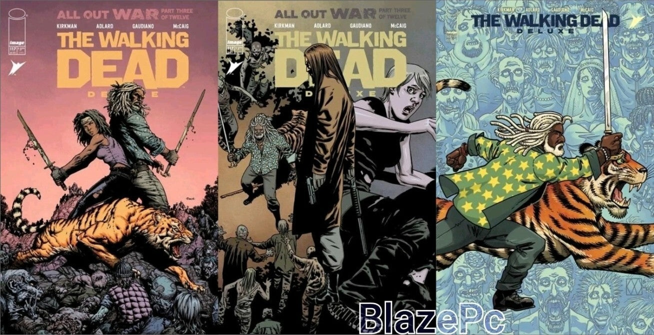 Walking Dead Deluxe #117 Cover A B C Variant Set Option 2025 Image Comics NM