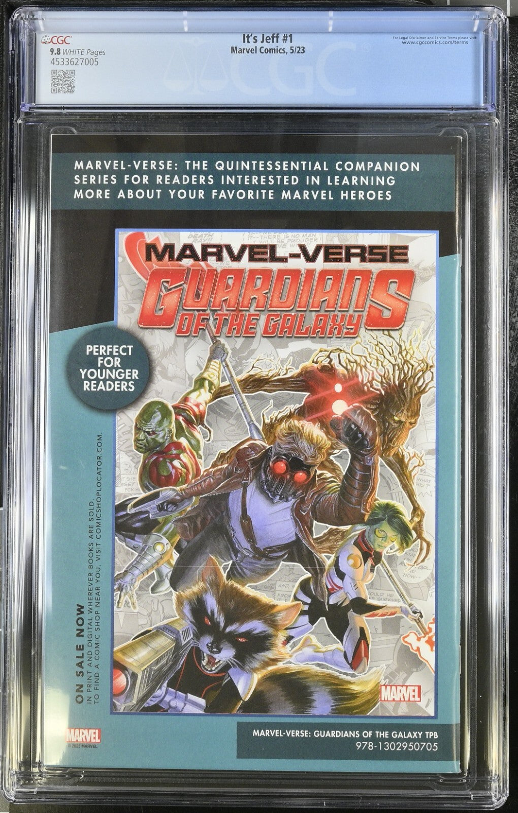 Its Jeff #1 CGC 9.8 Cover A 1st Print Gurihiru Thompson Rivals Marvel 2023