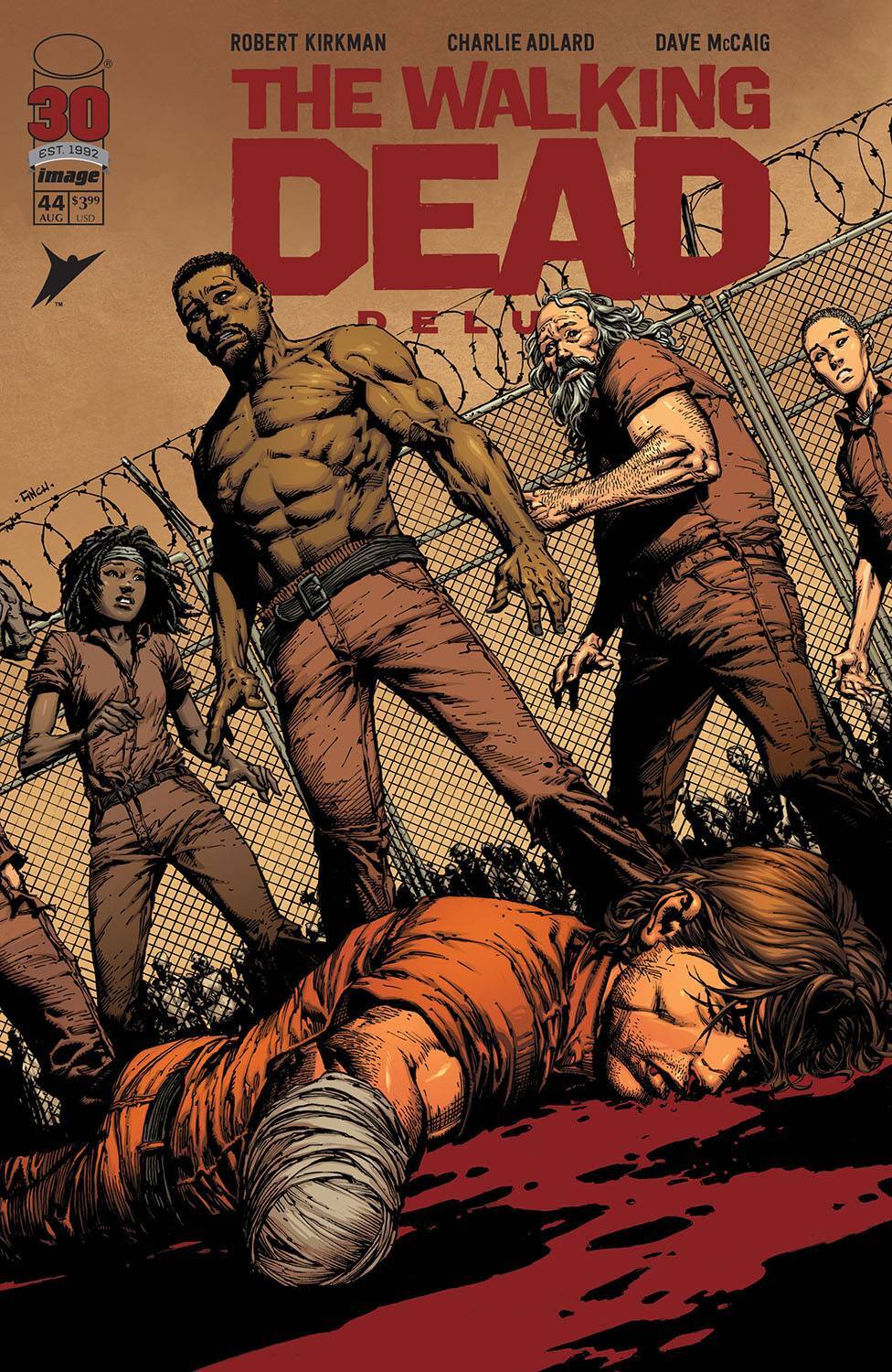 Walking Dead Deluxe #44 Cover A B C Variant Set Options Image 2022 NM
