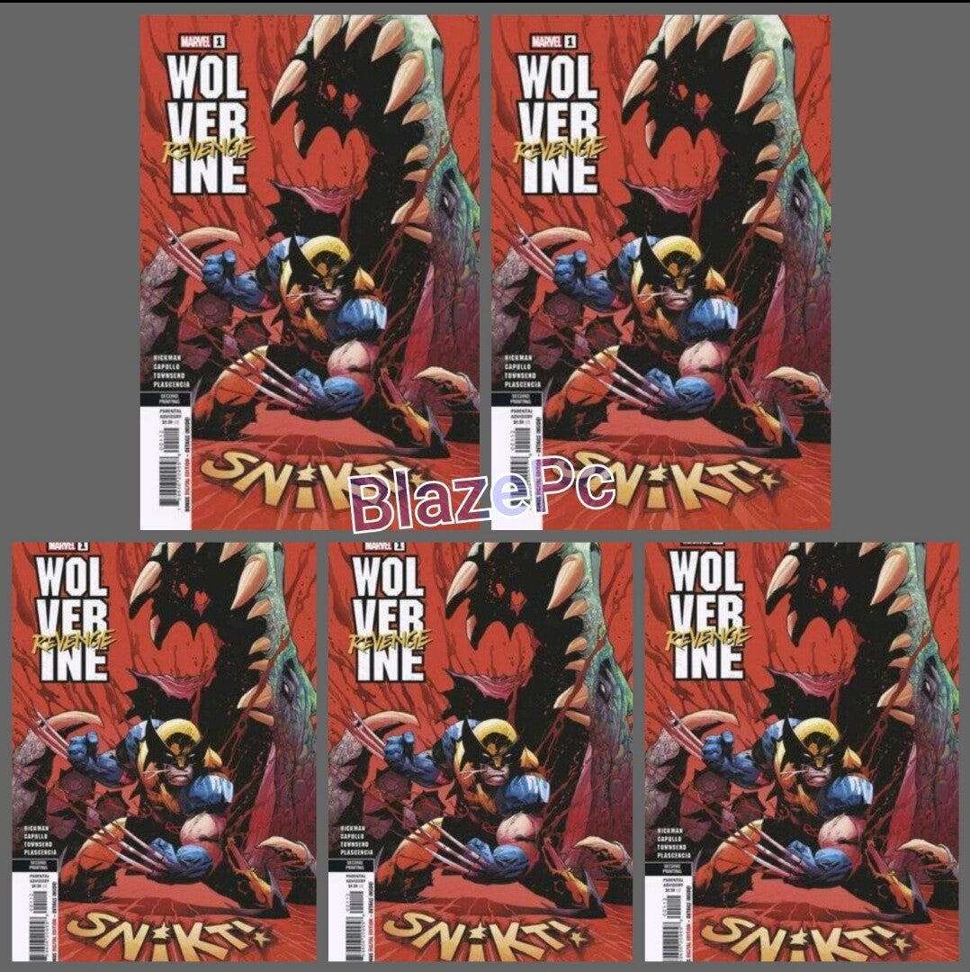 Wolverine Revenge #1 2nd Print Kubert Variant Bundle Options Marvel 2024 NM