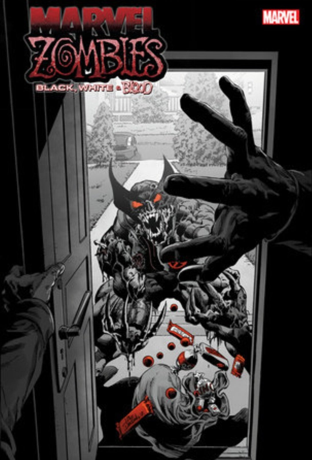 Marvel Zombies Black White Blood #1 A B C Variant Set or 1:10 1:25 1:50 2023 NM