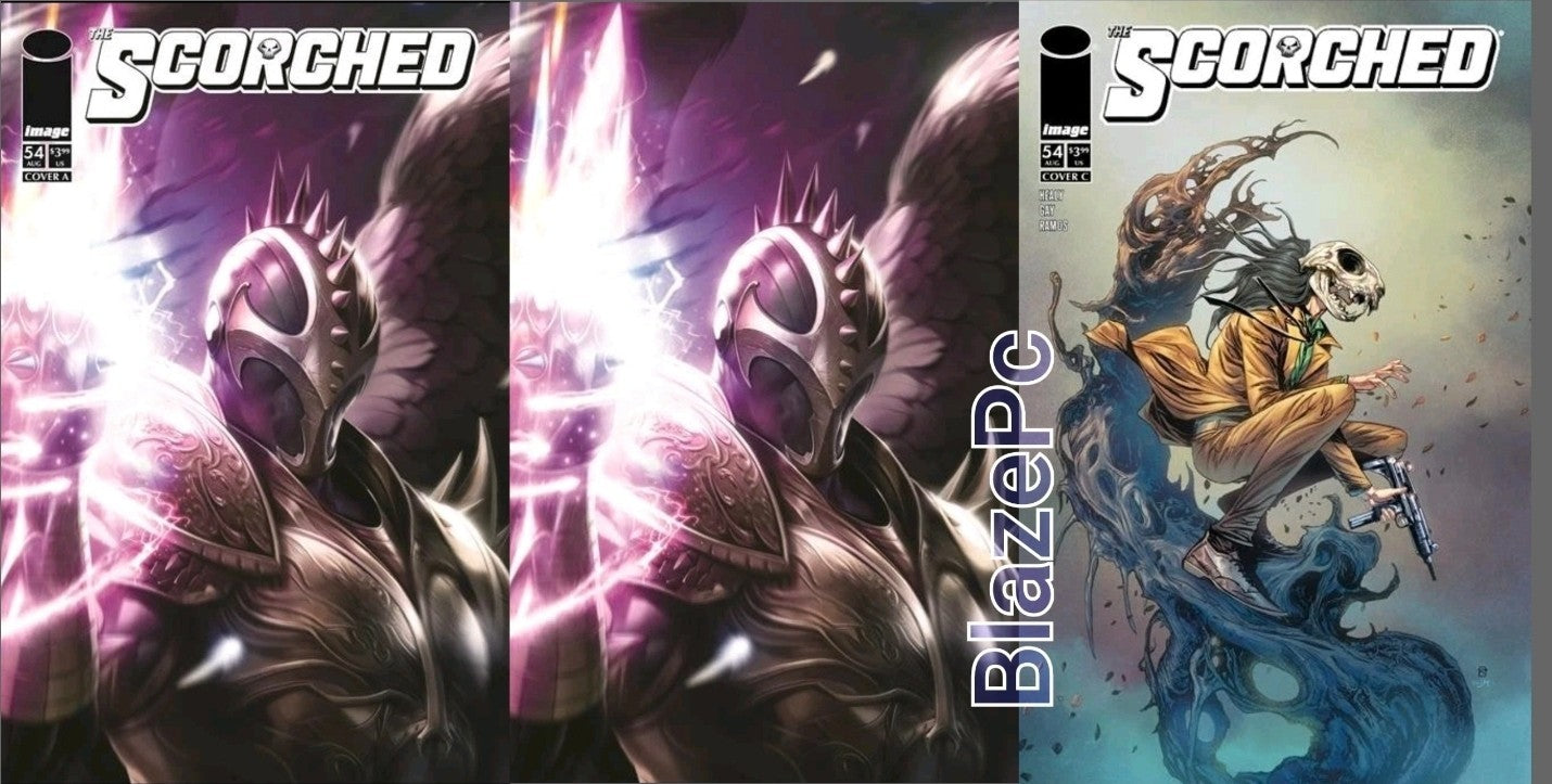 Spawn Scorched #54 Cover A B C Variant Set Options Image Comics 2026 Presale 9/2