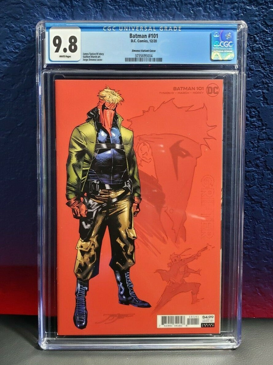 Batman #101 CGC 9.8 1:25 Jimenez Incentive Variant Tynion Grifter DC 2020