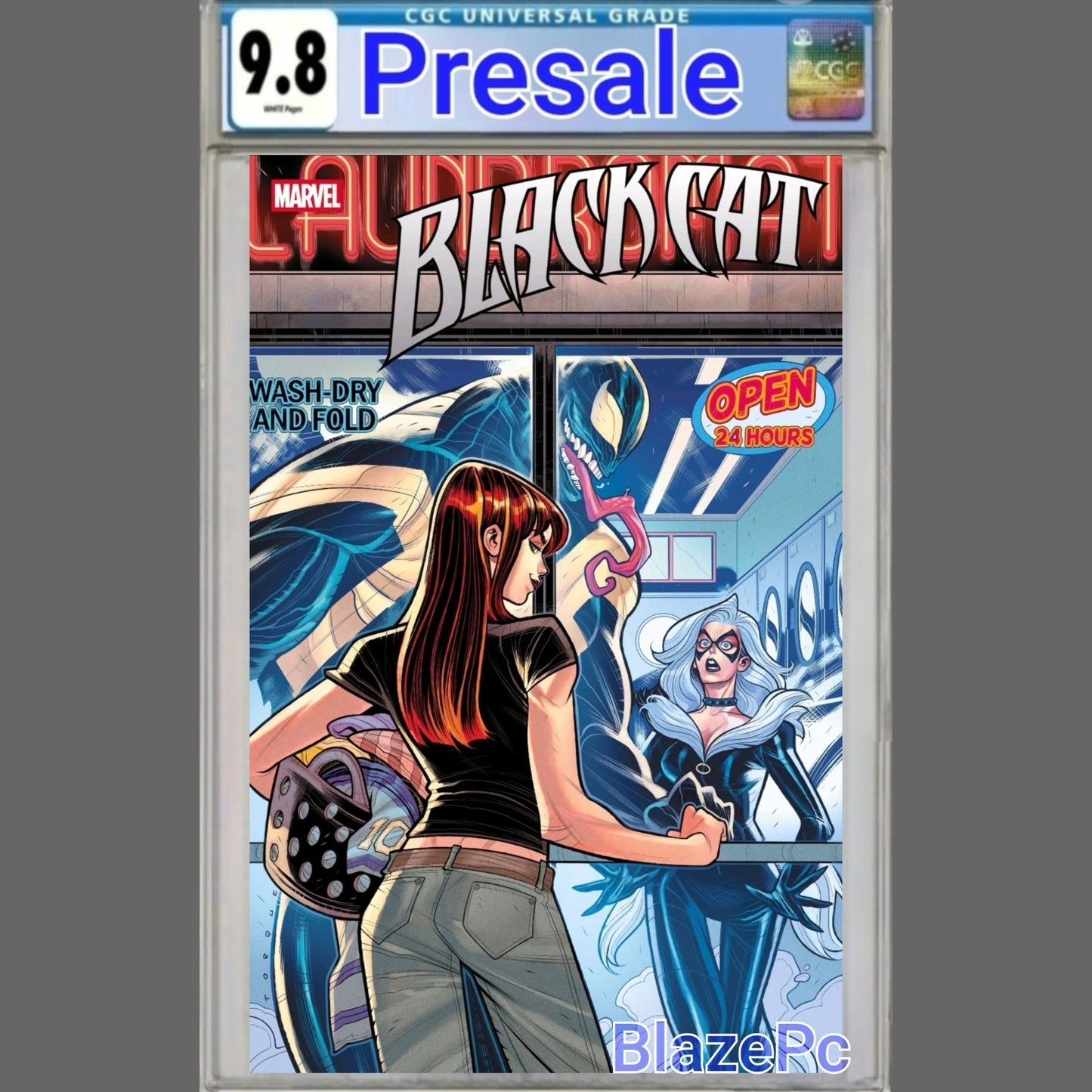 Black Cat #7 CGC 9.8 1:25 Elizabeth Torque Variant 1st Print 2026 PRESALE