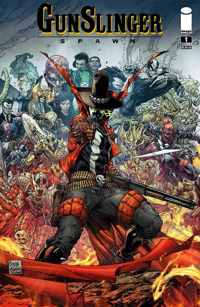 Gunslinger Spawn #1 Cover A B C D E F G Variant Set Options Image Comics NM