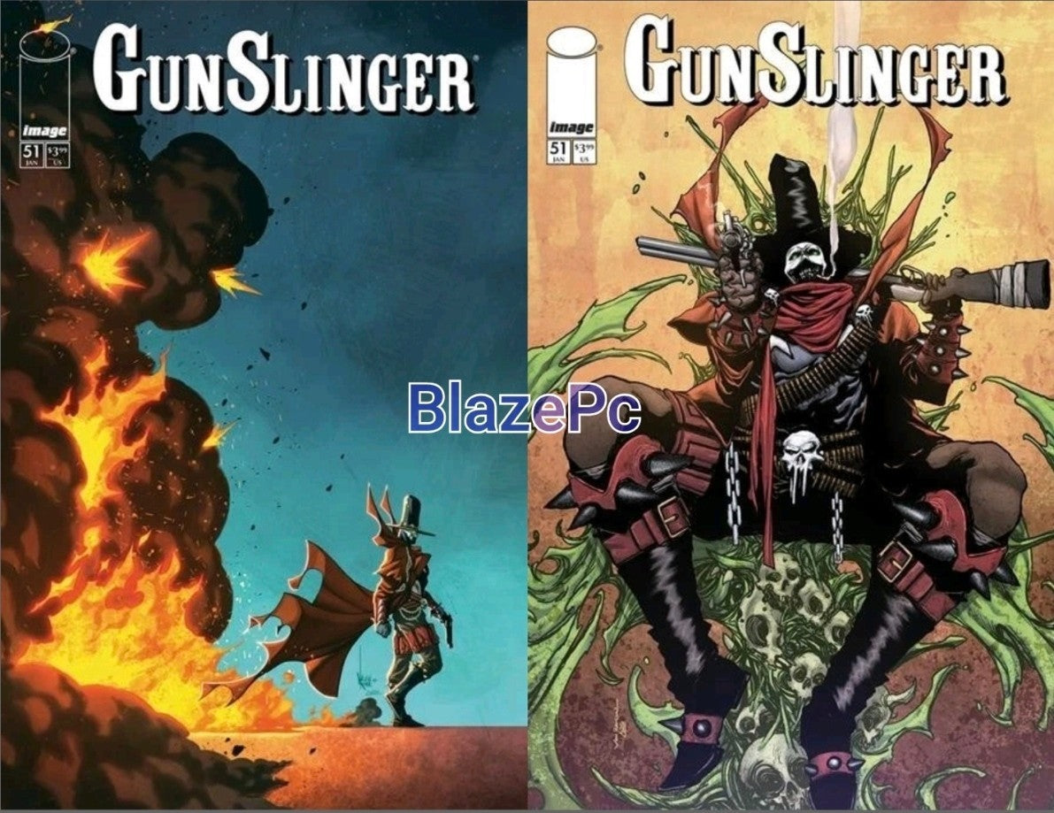Gunslinger Spawn #51 Cover A B Variant Set Option Image Comic 2026 Presale 2/25
