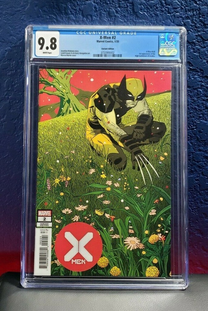 X-Men #2 CGC 9.8 1:25 Martin Incentive Variant 1st High Summoner Marvel 2020