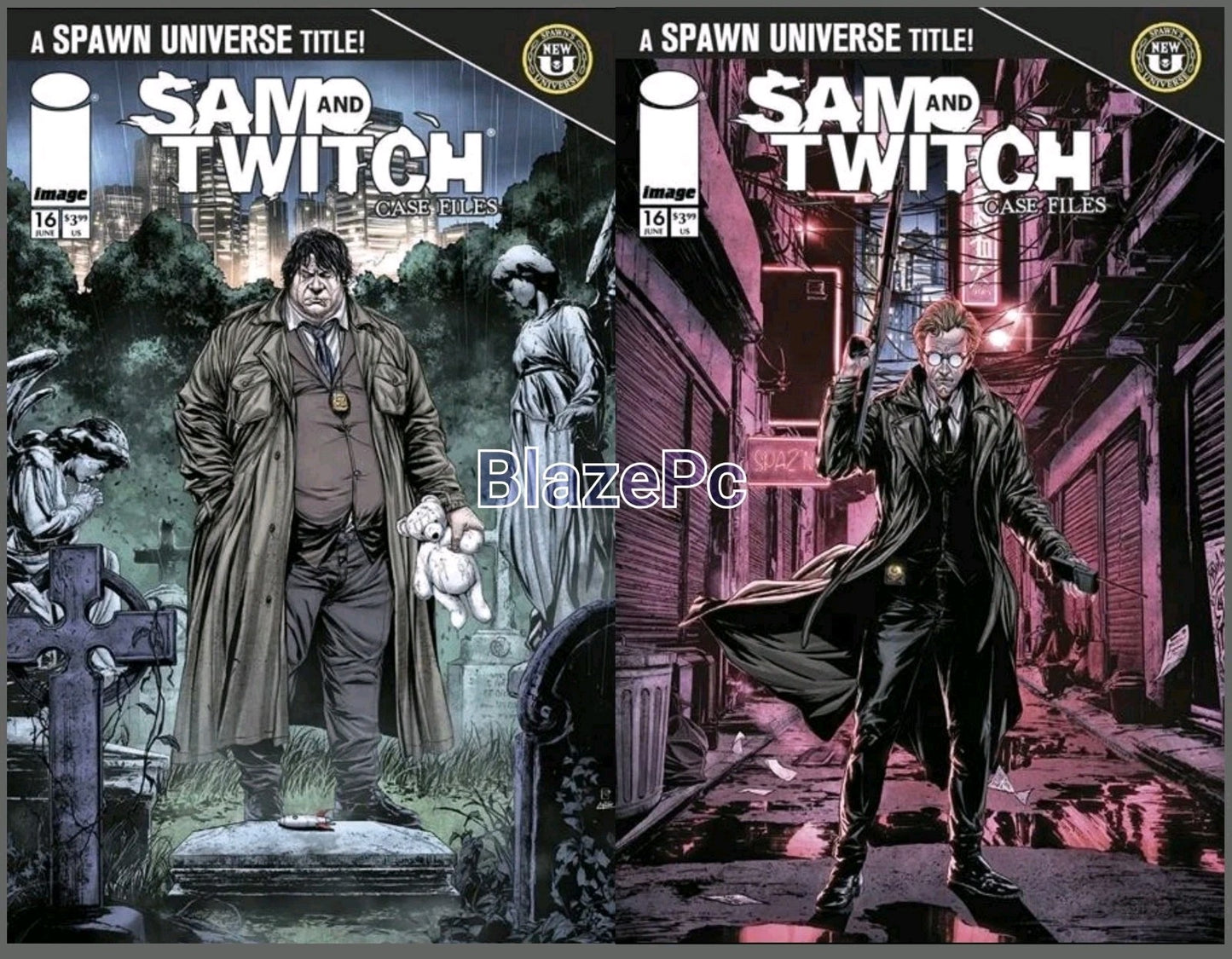 Sam and Twitch Case Files #16 Cover A B Variant Set Options Image Comics NM