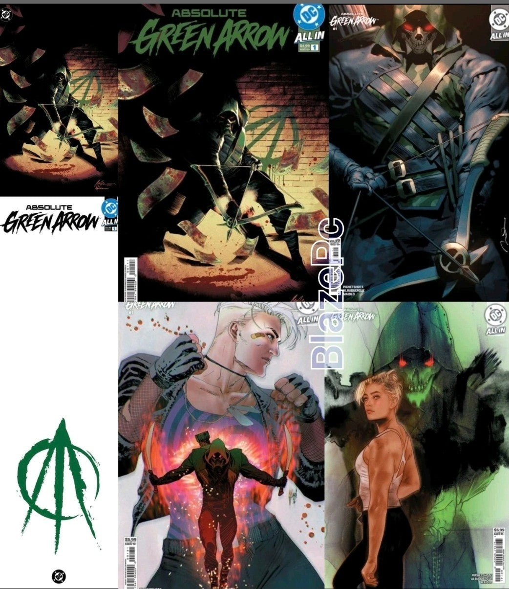 Absolute Green Arrow #1 Cover A B C D E F G Variant Set Option 2026 Presale 5/20
