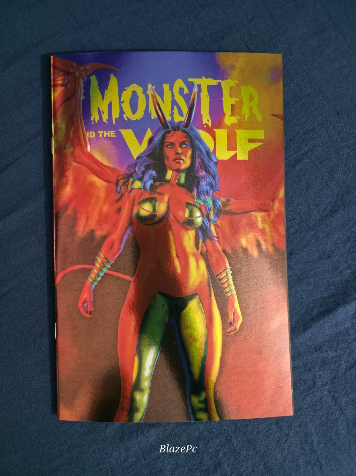 Mark Spears Monsters The Monster & The Wolf #1 1:420 Ratio A47 Foil Variant NM