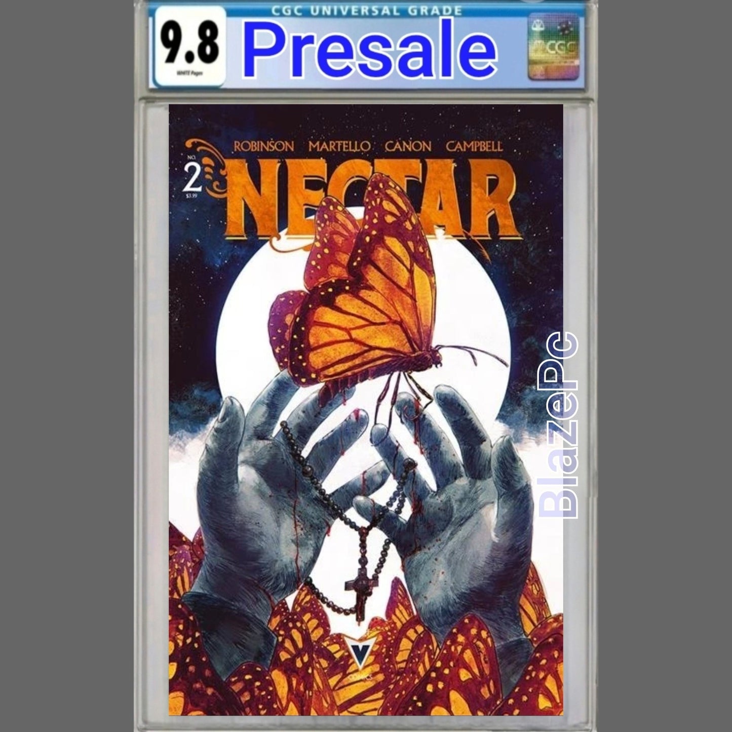 Nectar #2 CGC 9.8 Cover A Chris Shehan Vault Comics 2026 PRESALE