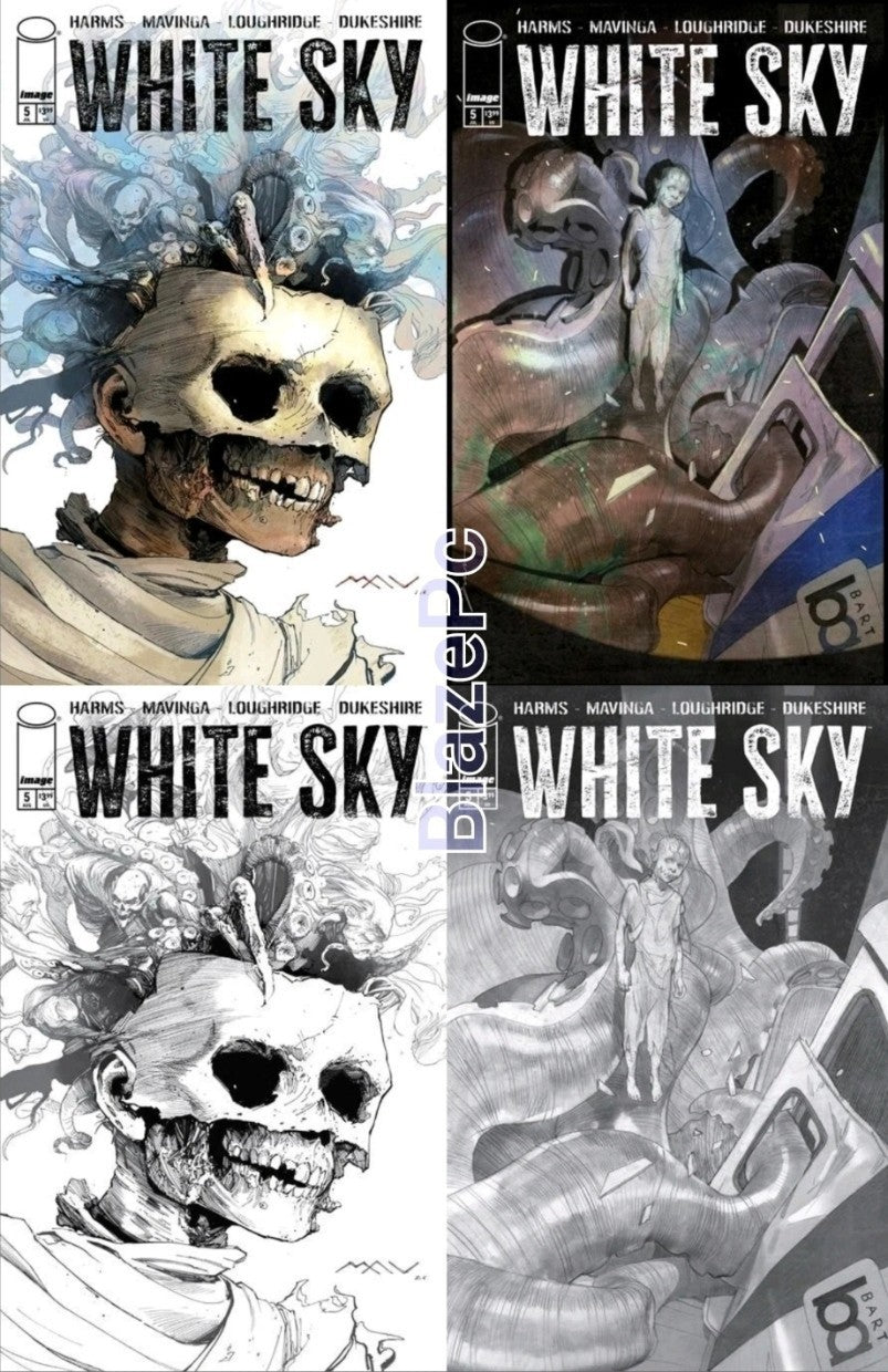 White Sky #5 Cover A B C D Variant Set Options Image Comics 2026 Presale 8/5