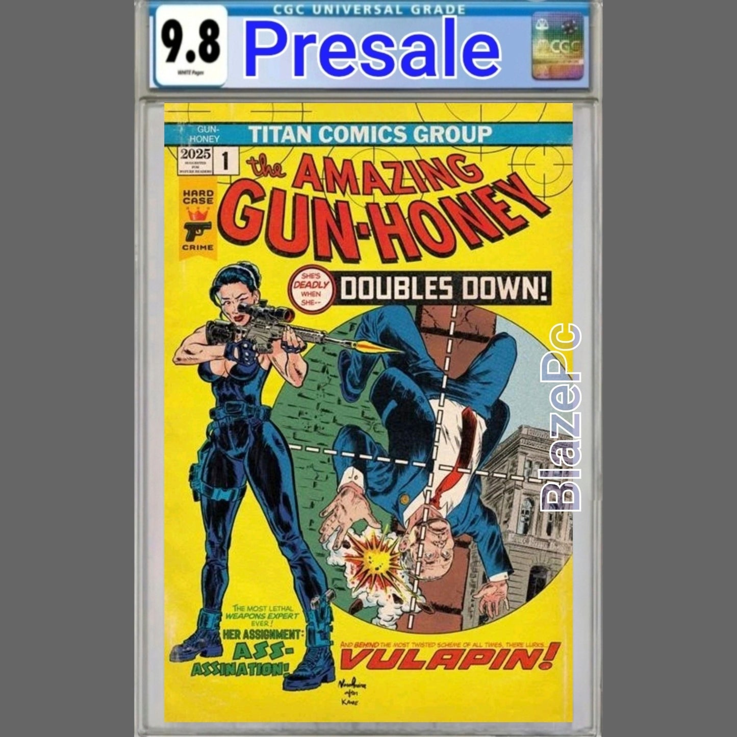 Gun Honey Doubles Down #2 CGC 9.8 Cover G Pereira ASM 129 Homage Variant PRESALE