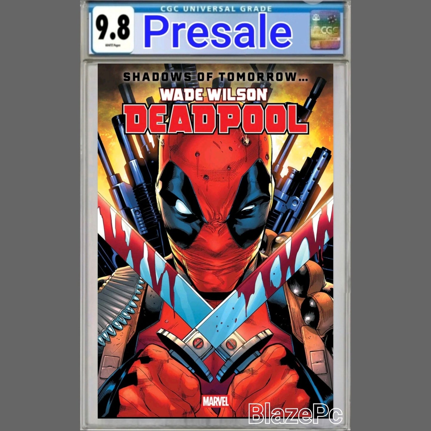 Wade Wilson Deadpool #1 CGC 9.8 Cover A Geoff Shaw Percy Marvel 2026 PRESALE