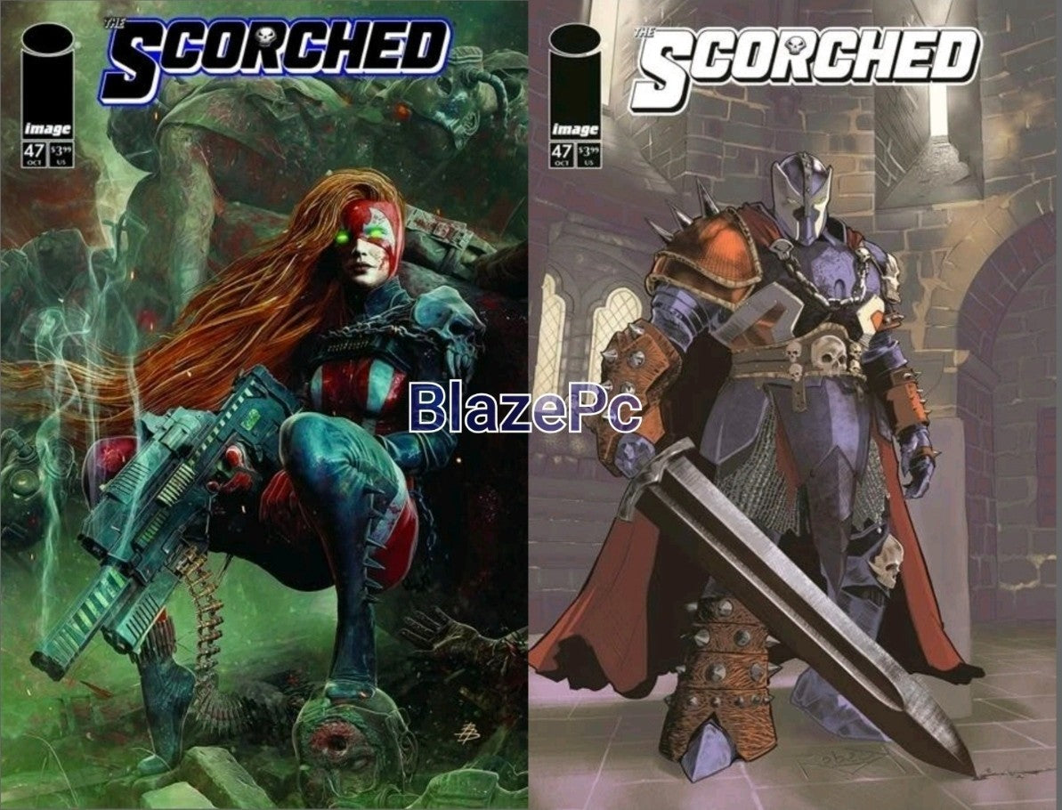 Spawn Scorched #47 Cover A B Variant Set Options Image Comics 2025 Presale 1/7