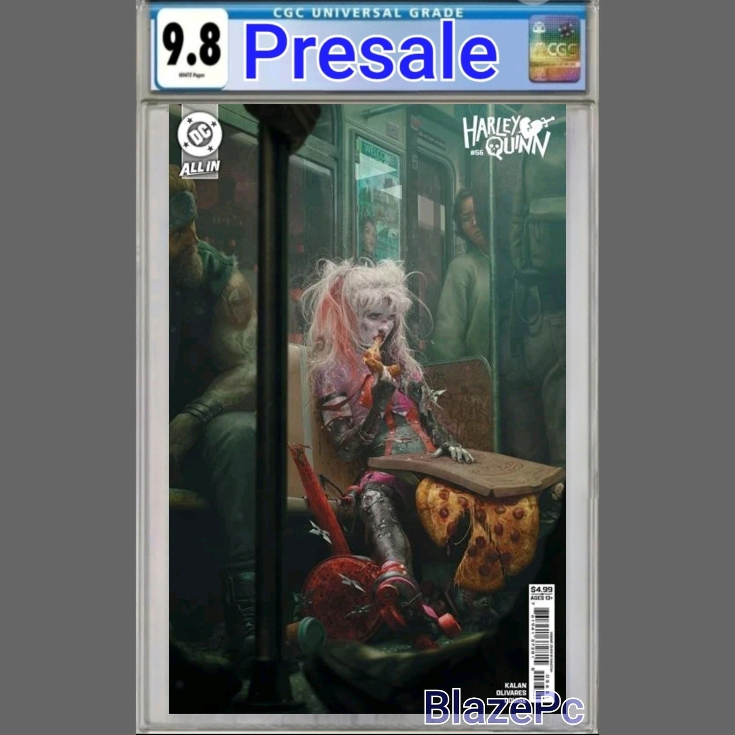 Harley Quinn #56 CGC 9.8 Rahzzah Cover C Variant DC Comics 2025 PRESALE