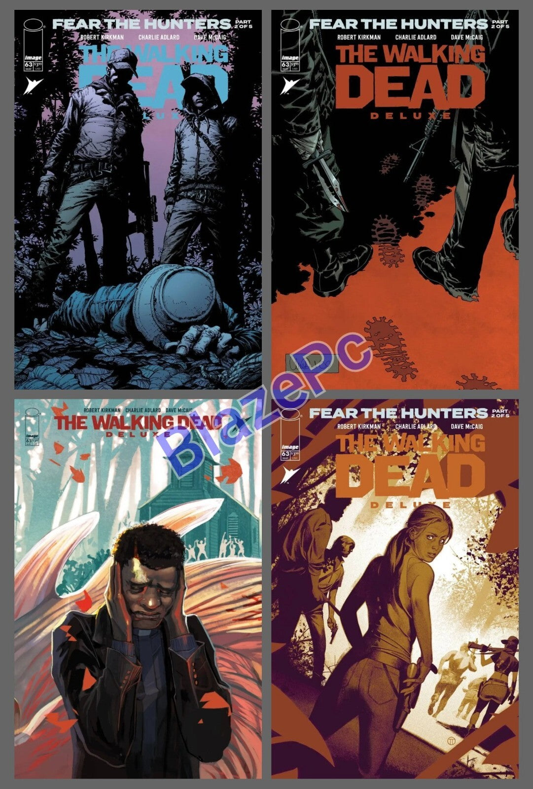 Walking Dead Deluxe #63 Cover A B C D Variant Set Options Image Comics 2023 NM