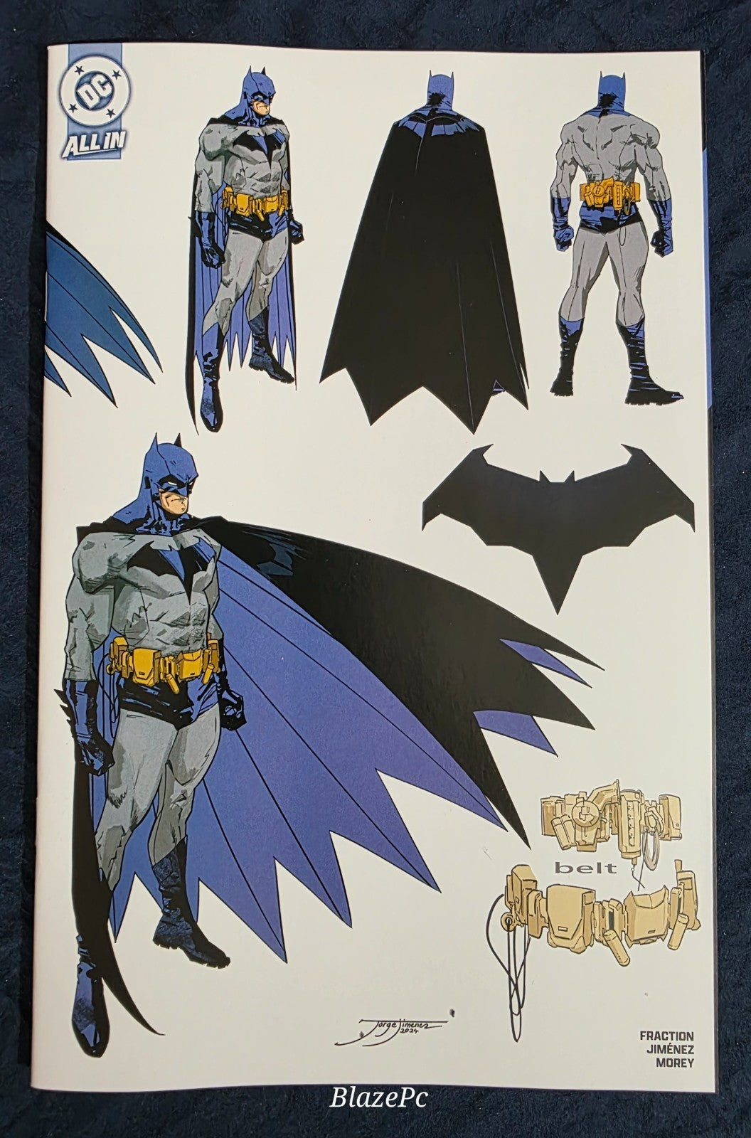 Batman #1 5 Copy Unlock Jimenez Design Variant Matt Fraction DC Comics 2025 NM