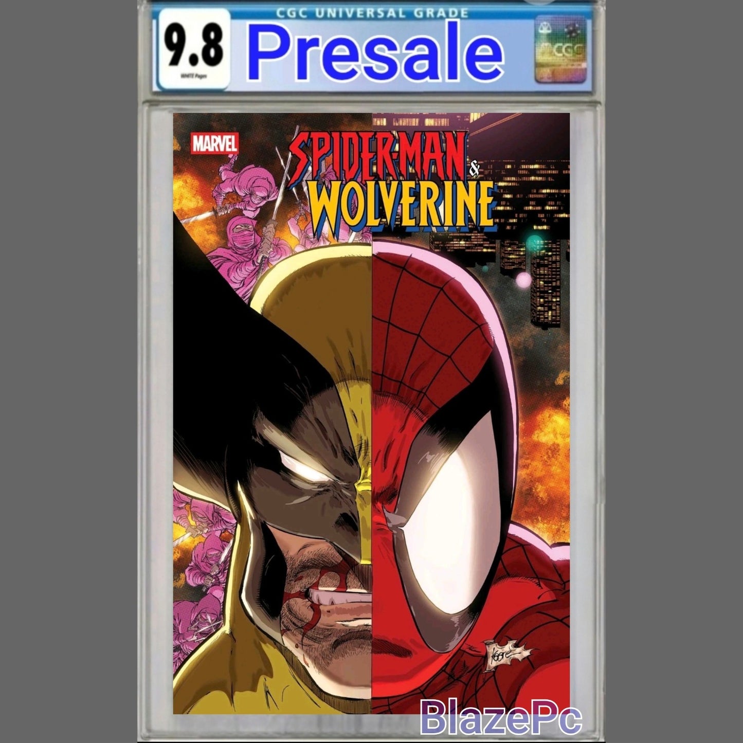 Spider-Man & Wolverine #7 CGC 9.8 Kaare Andrews Cover A 1st Print 2025 PRESALE