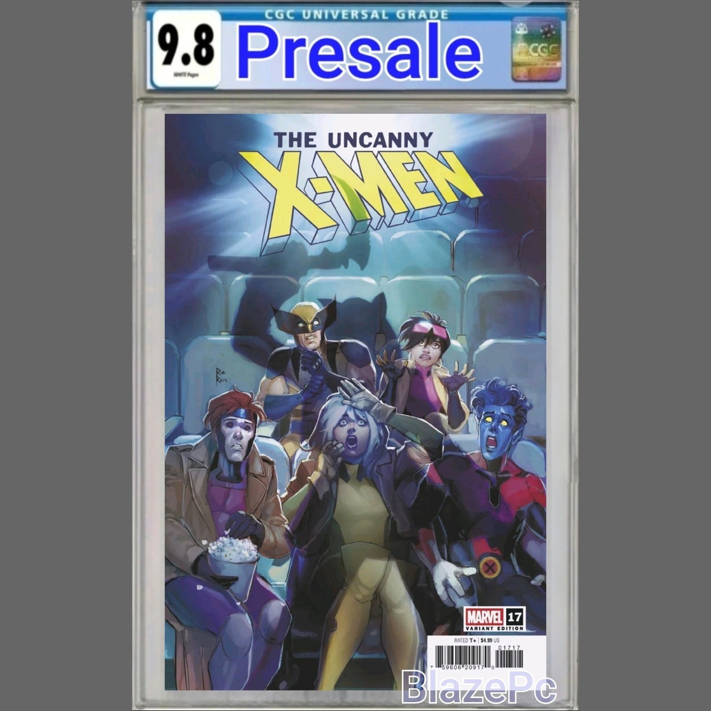 Uncanny X-Men #17 CGC 9.8 1:25 Rod Reis Variant 1st Print PRESALE