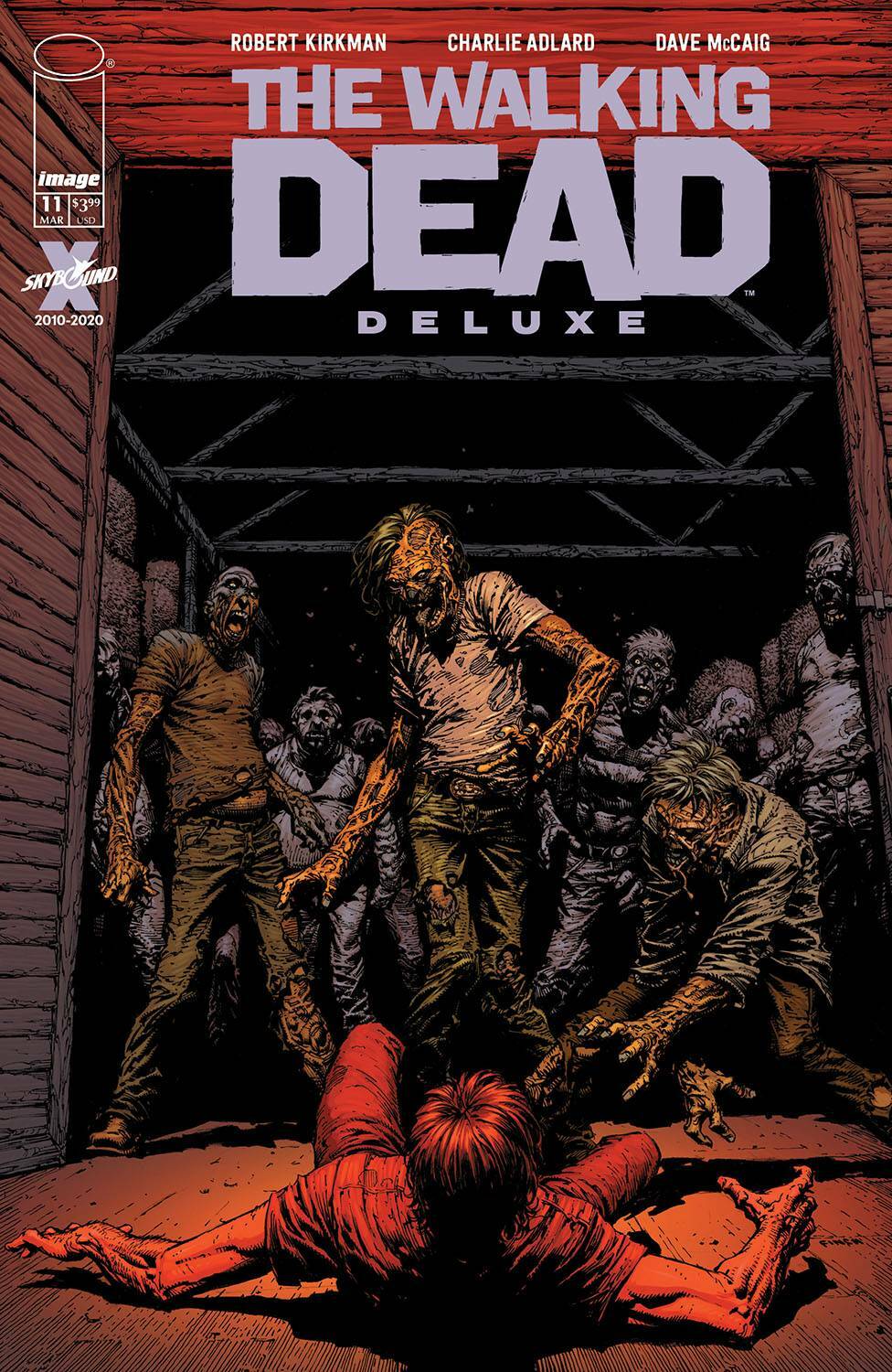 Walking Dead Deluxe #11 Cover A B C Variant Set Options NM