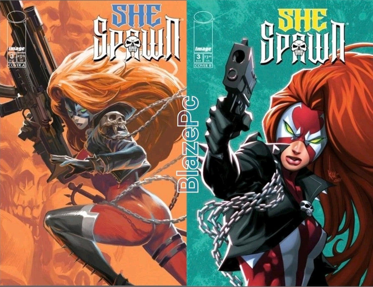 She Spawn #3 Cover A B Variant Set Options Image Comics 2026 Presale 7/1