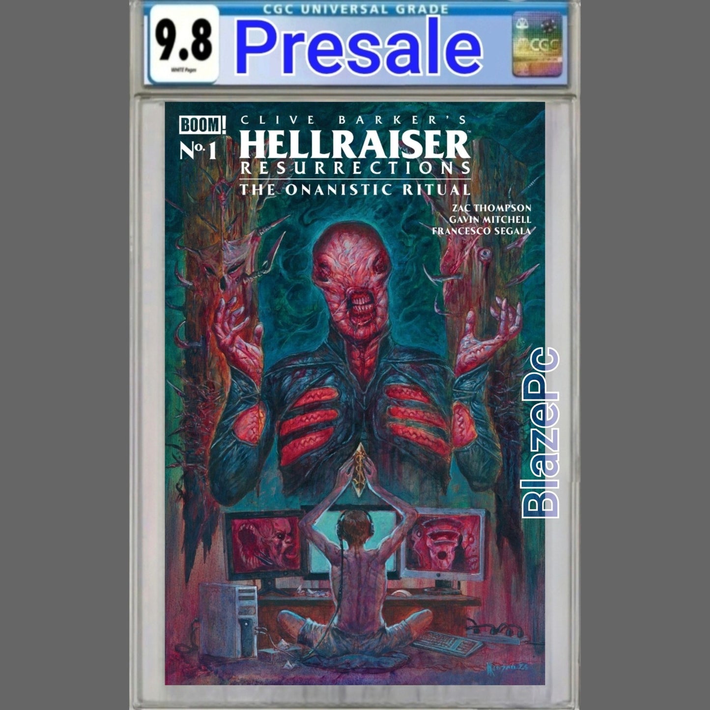 Hellraiser Resurrections Onanistic Ritual #1 CGC 9.8 Cover A Kendall PRESALE