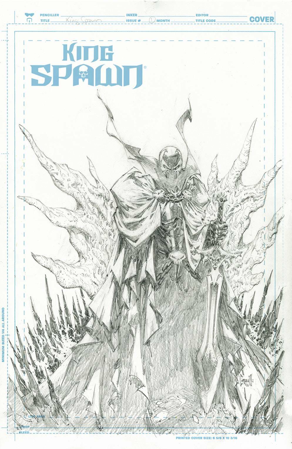 King Spawn #1 Cover A B C D E F G Variant Set or 1:50 Options Image 2021 NM