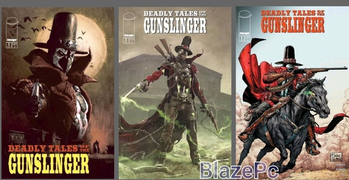 Deadly Tales of the Gunslinger Spawn #1 A B C Variant Set Options Image 2024 NM