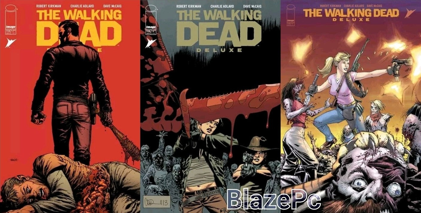 Walking Dead Deluxe #112 Cover A B C Variant Set Option Image 2025 NM