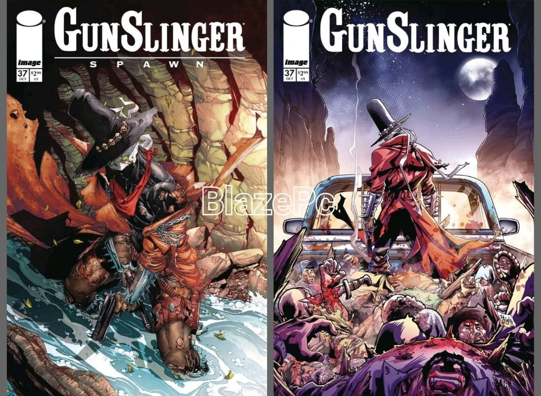 Gunslinger Spawn #37 Cover A B Variant Set Option Image Comics 2024 NM